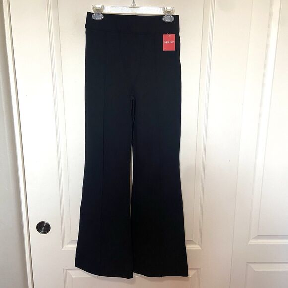 Spanx PBP Hi Rise Flare Ponte Knit Pants Black Size Small - Picture 12 of 12
